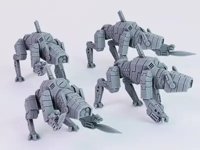 GX4 Dog Drones     Greater Good 3D print model