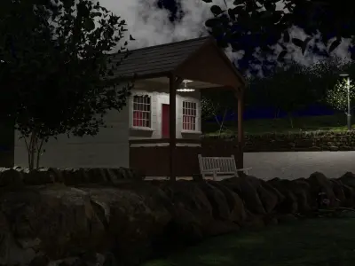 Cabin In The Woods 3D model