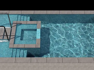 SWIMMING POOL NO71 A 3D model