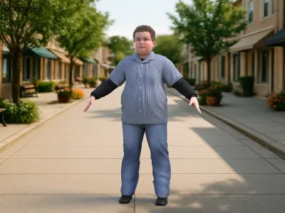  Obese Boy 