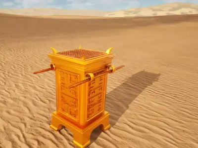 The Sanctuary - Props Only - Tabernacle Of Exodus 3D model