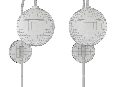 Mitzi Renee Wall Sconce Low-poly 3D model