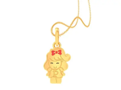 Kids Pendant - 23 3D print model