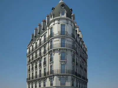 Old Building XIII 3D model