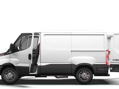 Iveco Daily Van L1H1 HQ Interior 2025 3D model