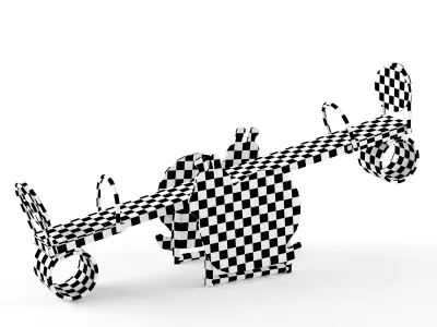 baby equipment set 1 3D model