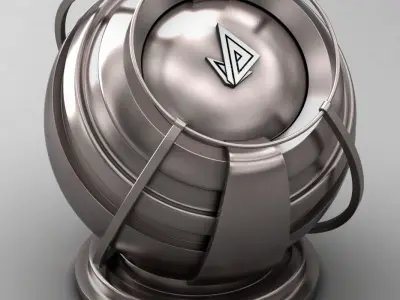 VRAY SHADER---METAL---Manganese Texture