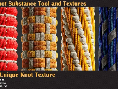 34 Tileable Knot Pattern - VOL 10   Texture
