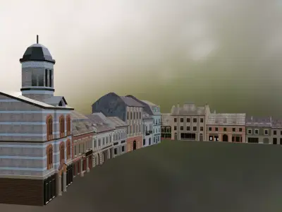 Council Square - Historic Landmark from Brasov 3D model