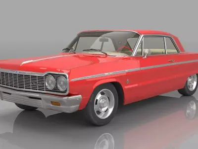 1964 Chevrolet Impala SS 409 3D model