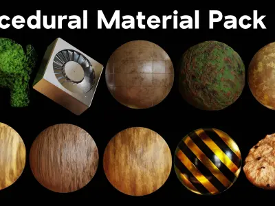 Blender Procedural Material Pack 13 Texture