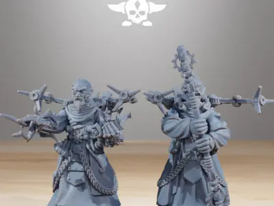 Forager Preachers 3D print model