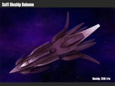 Alien Bioship Mega Pack