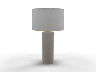 Uttermost Monolith Gray Table 3D model