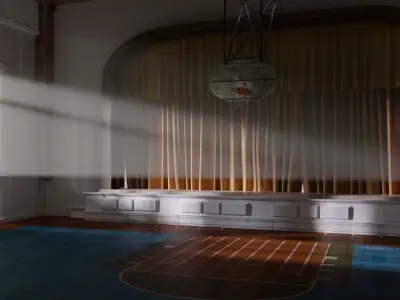 The Backyard Gym 3D model