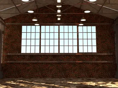 laos Warehouse 3D model