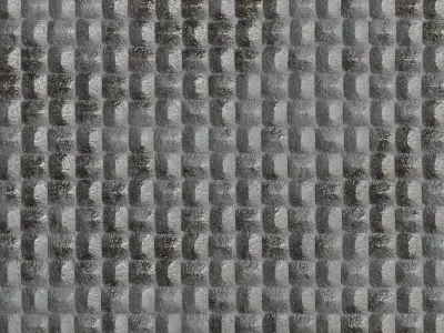 Diamond Metal Plate Five PBR Seamless Texture