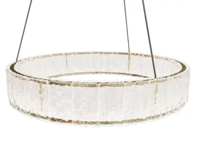 Pendant chandelier Solo round 3D model