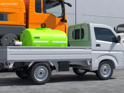  Truck Suzuki Carry with Fire Tank and Pump 