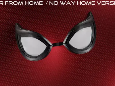 MCU Spider-Man FFH-NWH Movable Lenses 3D model