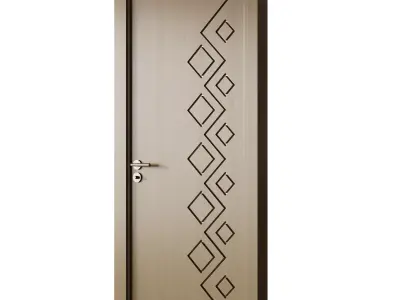 GK 687 Interior Door 3D model