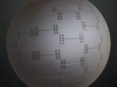 Dull Industrial Metal Plates PBR Seamless Texture