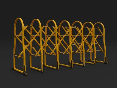 Barriers 9 barricade 3D model