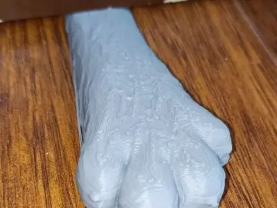 Cat Paw DoorStop Free 3D print model