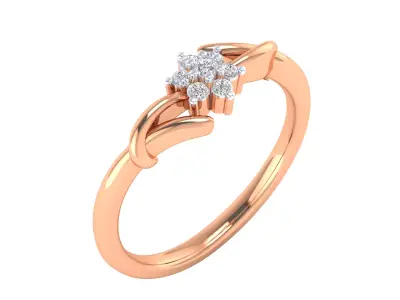 Women Ring Render 3dm STL MTL SLC JCD OBJ FBX Details 3D print model 18