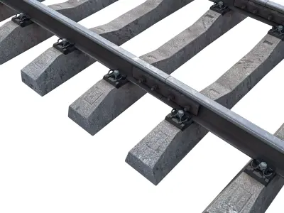 RAILROAD CHINA WJ8 Stephens Road 1435mm 3D model