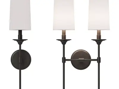 Alder and Ore Jones Sconce 3D model
