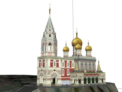 Architecture-Religion-God-Culture-Temple-014 3D model