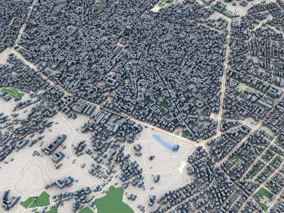 Bologna City Italy 3D model