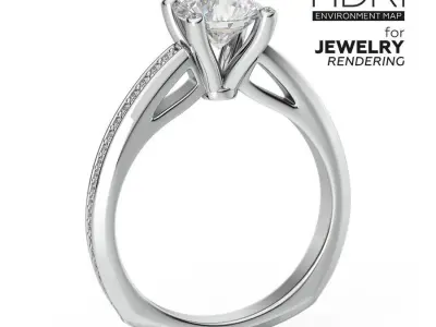 Realistic HDRI Environment Map For Jewelry 3D Rendering 3D model