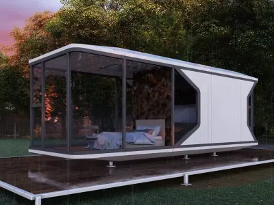 Capsule House X5 3D model