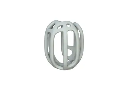 SciFi Cube Object No 15832 Low Poly Shape Texture