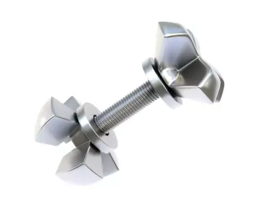 Decorative screw 02 3D model