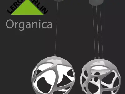Leroy Merlin Lamp Organica Mantra 2018 3D model