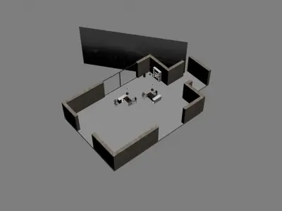 office interior ed888 a07 3D model