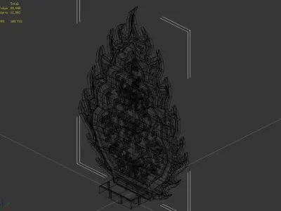 Magic Palace - Stone 001 3D model