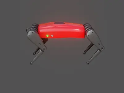 Weilan Alpha Dog- Low Poly PBR- Game Ready Low-poly 3D model