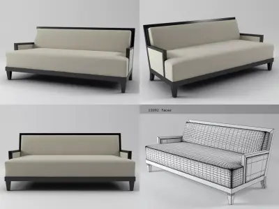 Carmel Sofa 3D model
