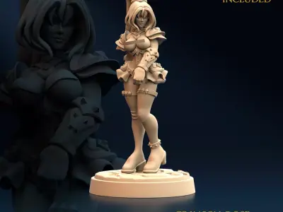 Daughters of the Crimsom Blade - Crusader 3D print model
