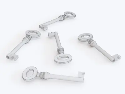 Key 19 3D model