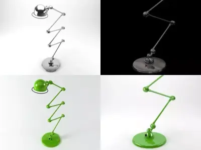 Loft floor 6arm 3D model