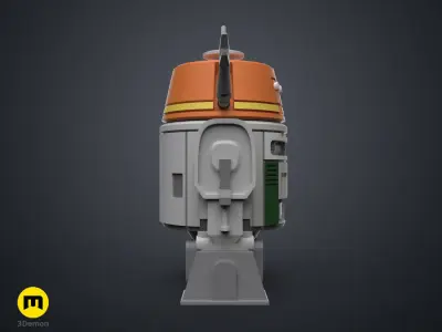 C1-10P Chopper Droid - Star Wars 3D print model