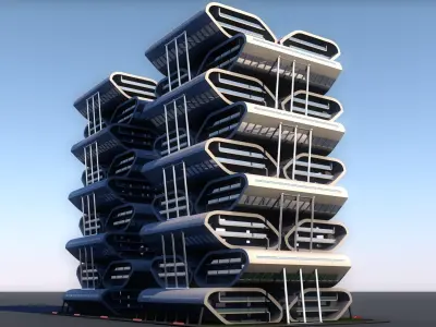 Tech Apartments 3D model