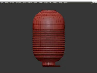 Lantern table by Bomma Low-poly 3D model