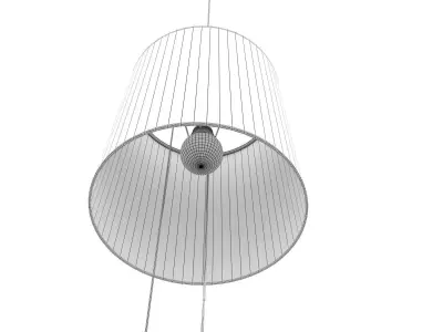 RK04016 floor lamp with stairs 3D model