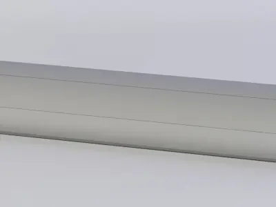 Log plank Low-poly 3D model